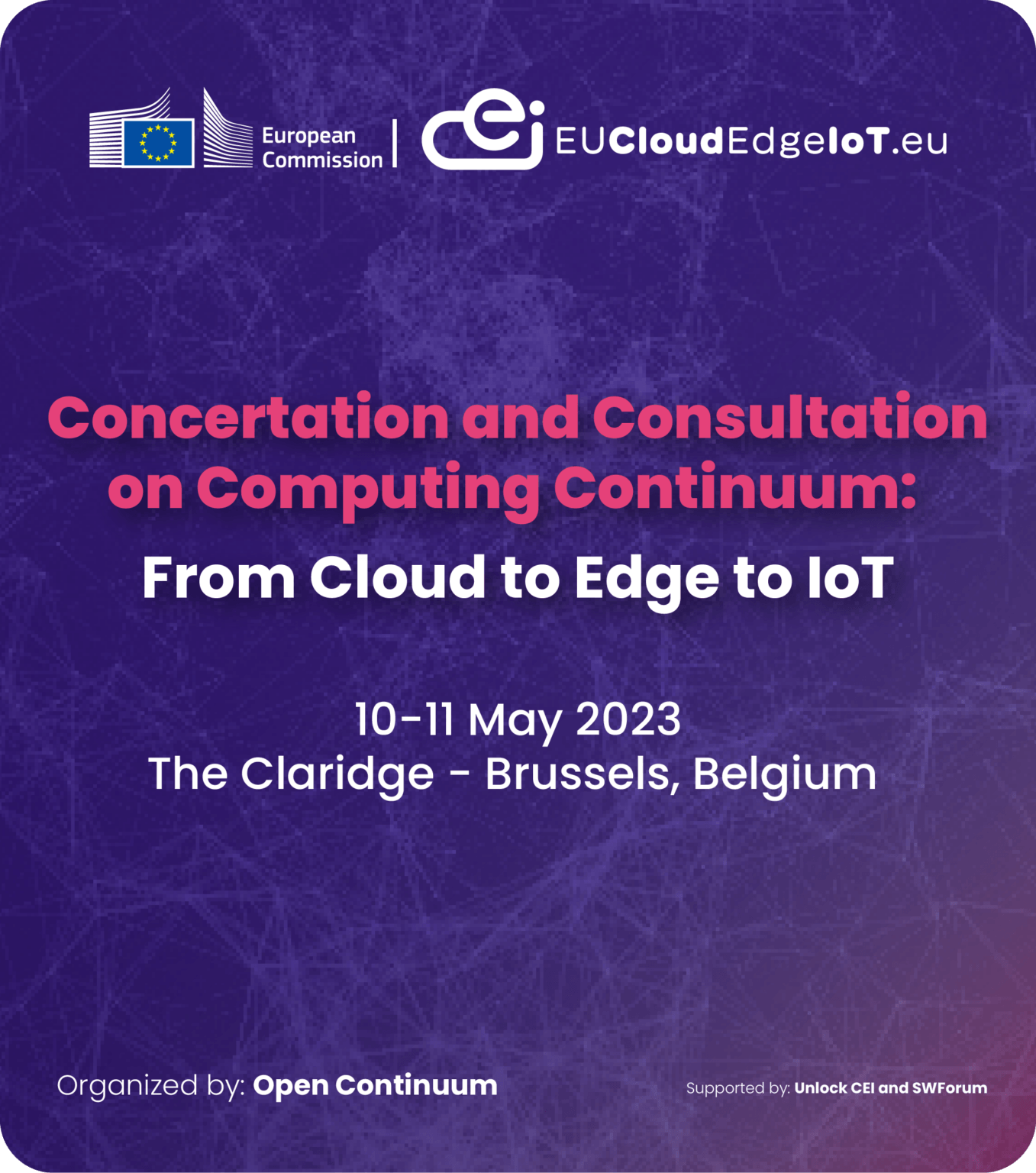 Concertation and Consultation on Computing Continuum: From Cloud to Edge to IoT